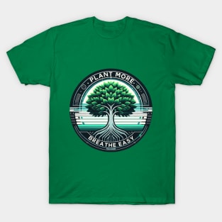 Plant More, Breathe Easy - Green Growth Manifesto T-Shirt